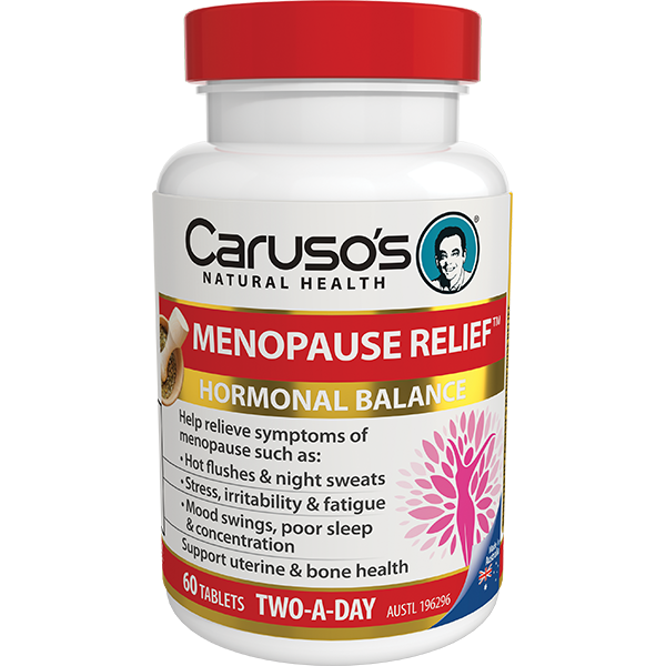 Carusos Natural Health Menopause Relief