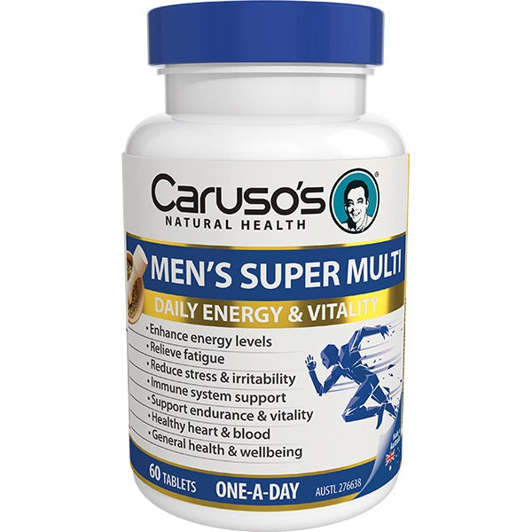 Carusos Natural Health Mens Super Multi