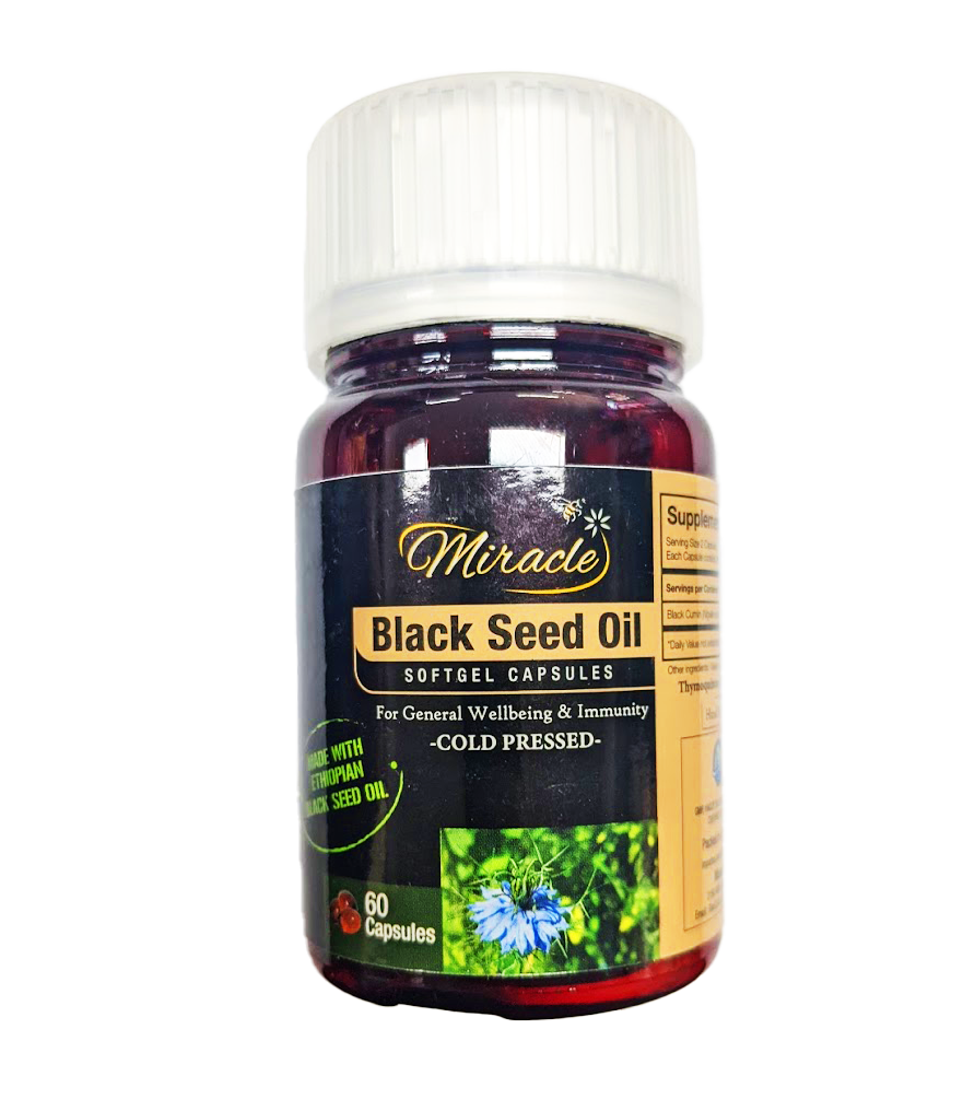 Miracle Black Seed Oil 60 Capsules