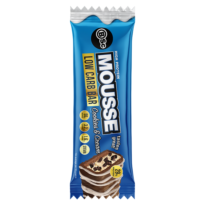 BSC High Protein MOUSSE Low Carb Bar l Body Science