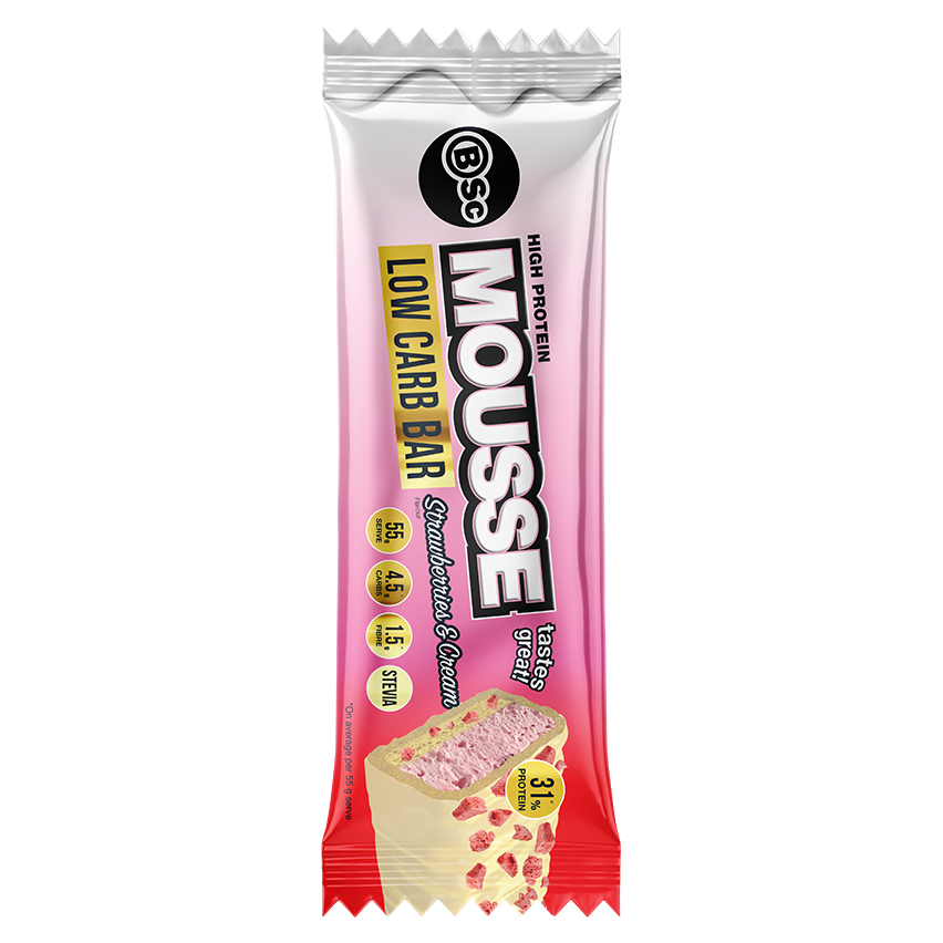 BSC High Protein MOUSSE Low Carb Bar l Body Science