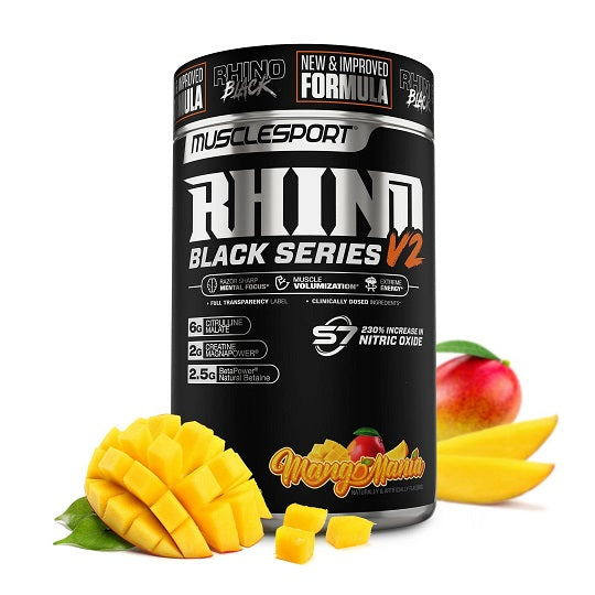 Musclesport RHINO Black Series V2 Pre Workout