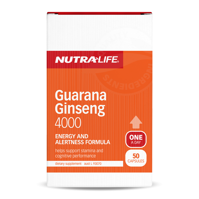 Nutra-Life Guarana Ginseng 4000