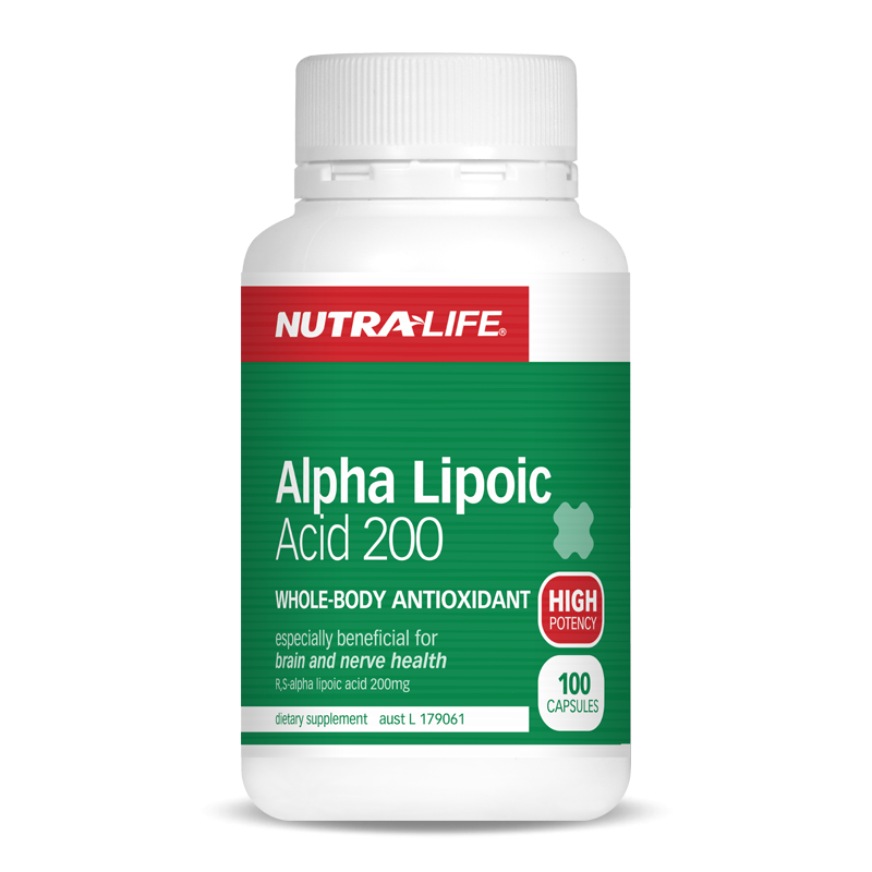 Nutra-Life Alpha Lipoic Acid 200