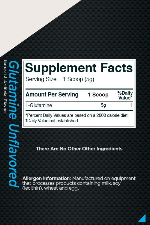 Rule One R1 Glutamine - 100% Micronized L-Glutamine