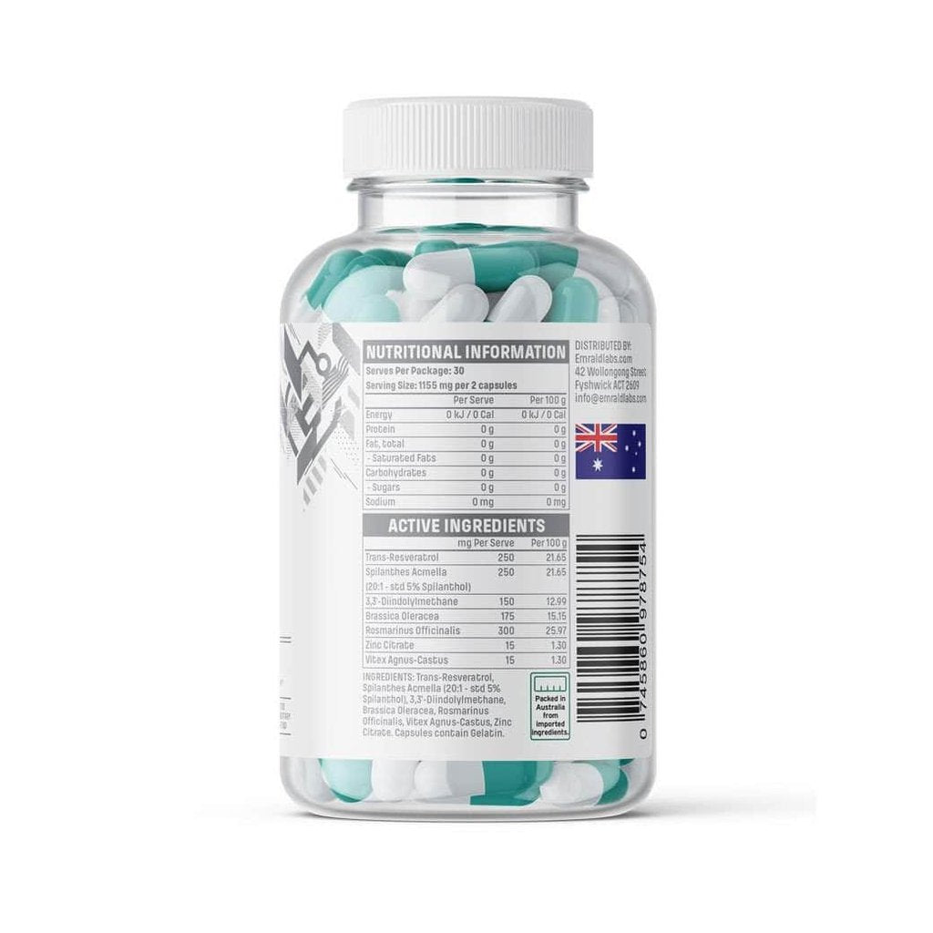Emrald Labs PCT + Post Cycle Therapy 60 Capsules