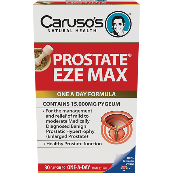 Carusos Natural Health Prostate EZE MAX 15000mg Pygeum