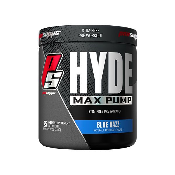 HYDE Max Pump Pre Workout by Pro Supps