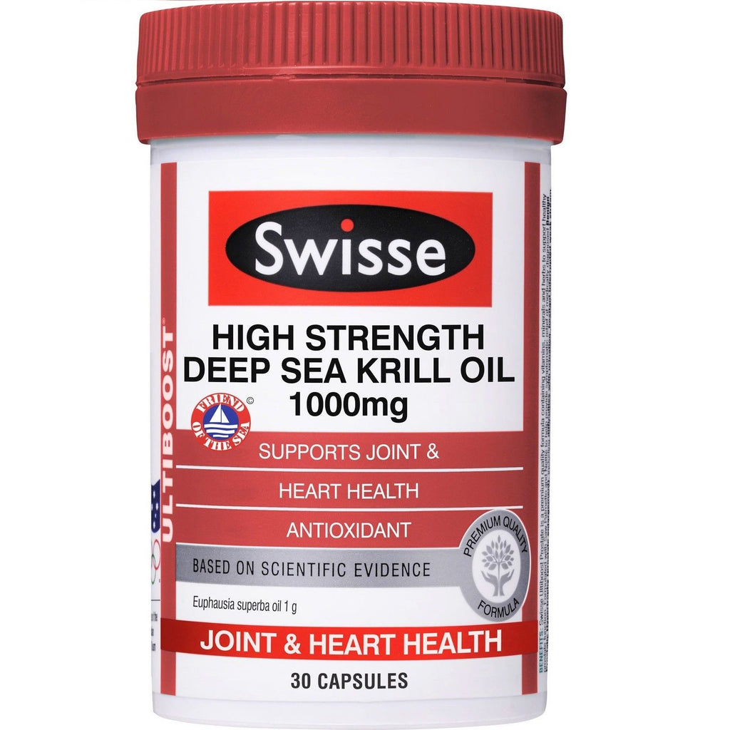 Swisse High Strength Deep Sea Krill Oil 1000mg