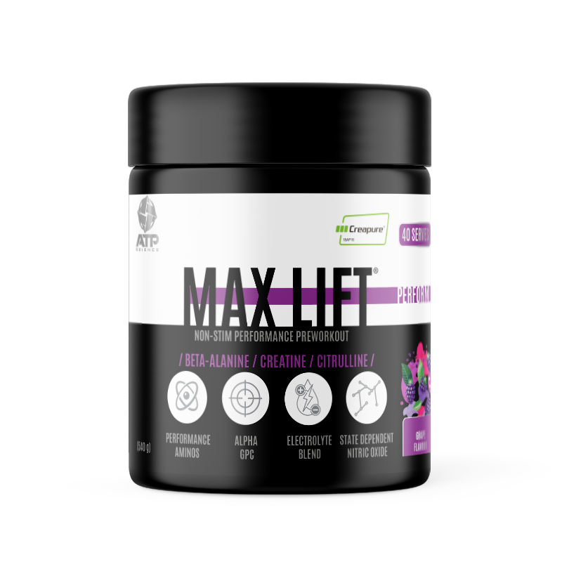 ATP Science Max Lift Non-Stim Pre Workout 40 Serves