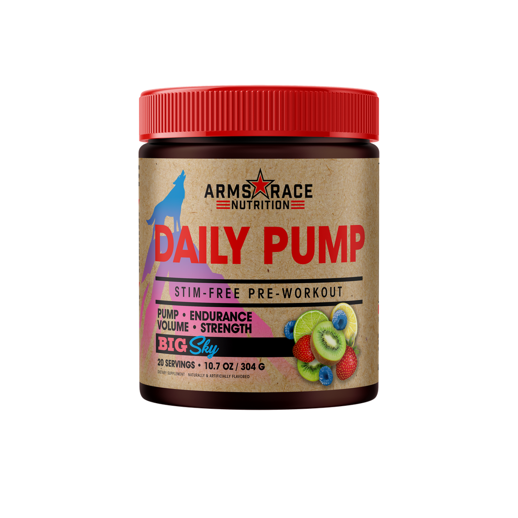 Arms Race Daily Pump Stim Free Pre Workout